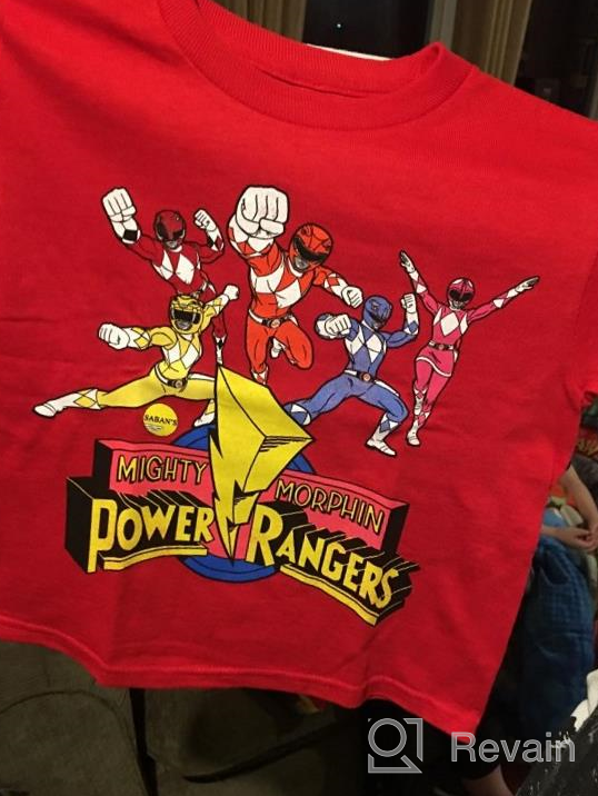 img 1 attached to Power Rangers Little Sleeve T Shirt Boys' Clothing review by Brady Shayotovich