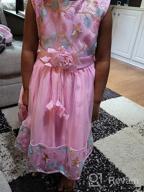 img 1 attached to Cichic Dresses Wedding Elegant Sequins Girls' Clothing review by Kimberly Brown