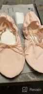 img 1 attached to STELLE Canvas Ballet Slipper Toddler Girls' Shoes and Athletic: The Perfect Blend of Style and Comfort review by Melanie Gehrke