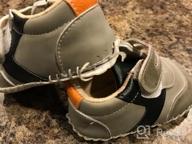 img 1 attached to Lidiano Toddler Rubber Sneakers: Stylish Boys' Shoes with Polish Finish review by Adam Boudreau