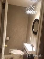 картинка 1 прикреплена к отзыву Saint Mossi 3-Light Crystal Chandelier For Modern Homes: Elegant And High-Quality Fixtures For Ceiling And Pendant Lighting, H18 X W12 X L12 от Henry Johnston