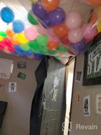 картинка 1 прикреплена к отзыву Colorful Decorations Delight: Prextex 12-Inch Rainbow Balloons, 450-Ct Pack For Weddings, Birthdays, Graduations, And More от Todd Atherton