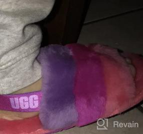 img 6 attached to Оставайтесь уютными и стильными с детскими унисекс тапочками UGG "Fluff Yeah Slide