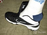 img 1 attached to Mizuno Spike ADV MID Black White Men's Shoes review by Jason Bellman