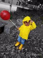 img 1 attached to Stay Dry and Stylish with the Splashy Nylon Children's Rain Jacket review by Jonah Riggle