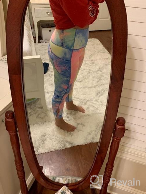 img 1 attached to Women'S MOLYBELL Active Pants: High Waisted Workout Yoga Capri Leggings With Pockets! review by Randy Robinson