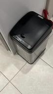 img 1 attached to ITouchless Glide 23 Gallon Sensor Trash Can With Wheels And Odor Control System - 87 Liter Automatic Bin For Kitchen And Office (Battery Or AC Adapter Powered) - Stainless Steel (23 Gal) review by Athena Harris