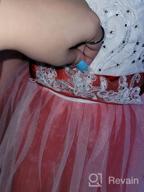 img 1 attached to Kids Puffy Tulle Ball Gown - Princess Lilac Long Girls' Pageant Dresses for Prom review by Christina Luhrs