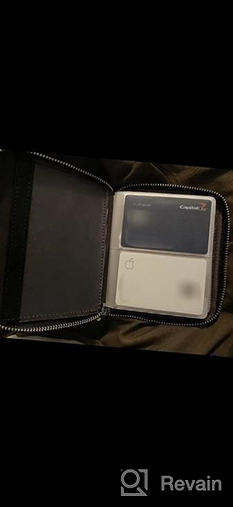 img 1 attached to Genuine Security Men's Wallets and Card Organizers with Lächeln Blocking Feature review by Brandon Reynolds