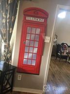 img 1 attached to Red Phone Box Cutout - 1 Pc | Beistle Multicolored Jointed Decoration review by Kim Bell