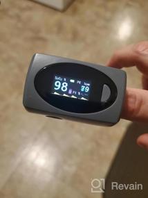 img 8 attached to Pulse Oximeter Fingertip: Digital Blood Oxygen Saturation Monitor For Heart Rate & SpO2 Level Monitoring - Portable LCD Pulse Oximeter With Batteries Included