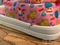 img 1 attached to Playful Patterns: LONECONE Unisex Sneakers For Toddlers And Kids In 7 Eye-Catching Designs review by Holly Haman