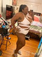 img 1 attached to Flaunt Your Curves With Sovoyontee'S Tummy-Control Plus Size Swimsuit review by Gerald Mcrae