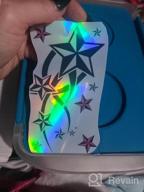img 1 attached to 20 Sheets Of Printable Holographic Sticker Paper - Compatible With Inkjet And Laser Printers - Holographic Vinyl Sticker Paper For Cricut - 8.5" X 11" Printable Vinyl Sticker Paper review by Maurice Jimenez