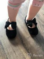 img 1 attached to Cute Flat Mary Jane Dress Shoes For Toddler Girls - Perfect For School And Parties! review by Kayla Moore