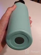 img 1 attached to Stay Refreshed Anytime, Anywhere With BOGI Insulated Water Bottle - 20Oz Vacuum Stainless Steel Bottle With Straw & Straw Lid, Leakproof And BPA Free - Perfect For Sports, Fitness, And Camping review by Jeff Swan