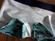 img 1 attached to 🩳 Beautyin Toddler Boy's Swim Trunks: Printed Swim Shorts for Quick Dry Beachwear review by Paul Walters