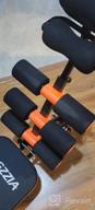 img 1 attached to Bigzzia Abdominal Trainer: Your Ultimate Fitness Crunch Machine With Core & Abs Rocket Exercise Chair, Level-Adjustable Bench, And Foam Roller Handles For Effective Workout Training review by Patrick Locke