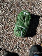 img 1 attached to 150Ft Perantlb Double Braid 16-Strand Polyester Arborist Climbing Rope For Fire Rescue, Parachuting, Boating, And More: Pre-Shrunk, Heat-Stabilized & Durable review by George Mendoza