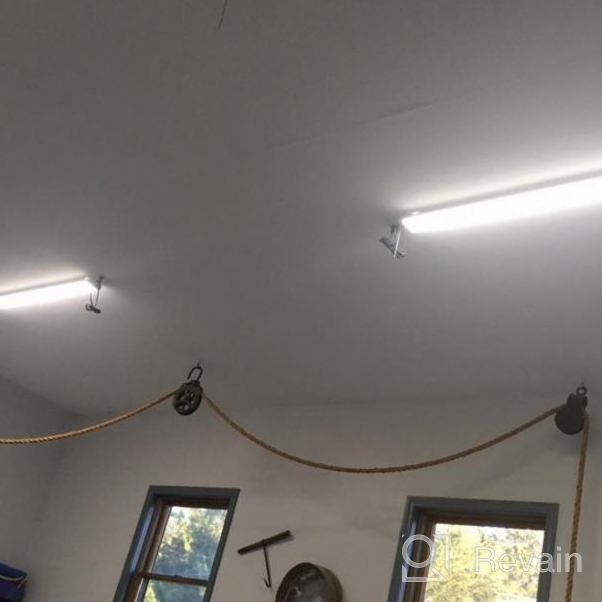 img 1 attached to Transform Your Space With Lightdot'S 4FT LED Shop Lights - Powerful 7000Lm And Easy Plug-And-Play Installation - Perfect For Garages, Workshops, And Kitchens review by Tyler Munajj