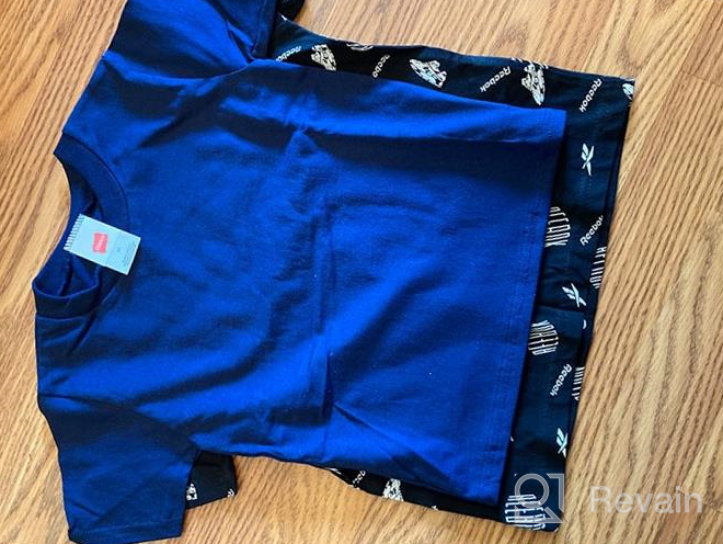 img 1 attached to 👕 Hanes Boys' Short Sleeve T-shirt Value Pack (3-pack) - Essential Wardrobe Basics review by Chris Morales