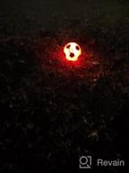 img 1 attached to GlowCity'S Official Size 5 Glow In The Dark Soccer Ball With LED Lights - Perfect Gift For Teenage Soccer Enthusiasts! review by Rodney Bullock