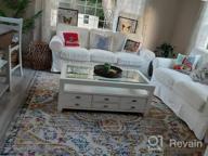 img 1 attached to Add A Bohemian Flair To Your Space With Rugshop'S Vintage Distressed Area Rug - 5' X 7' Multi review by David Gagnon