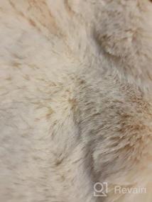 img 6 attached to Women'S Bellivera Faux Fur Vest: Winter Lapel Sleeveless Waistcoat Short Sherpa Jacket