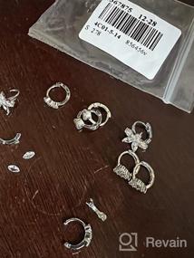 img 5 attached to Серьги BodyBonita Earrings Sleeper Cartilage из нержавеющей стали