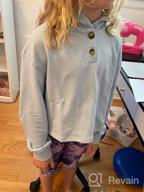 img 1 attached to Stylish Meilidress Hoodies: Trendy Pullover Sweatshirts for Girls' Fashion-Forward Active Wear review by Tyler Munajj