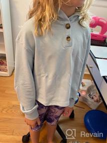 img 6 attached to Stylish Meilidress Hoodies: Trendy Pullover Sweatshirts for Girls' Fashion-Forward Active Wear