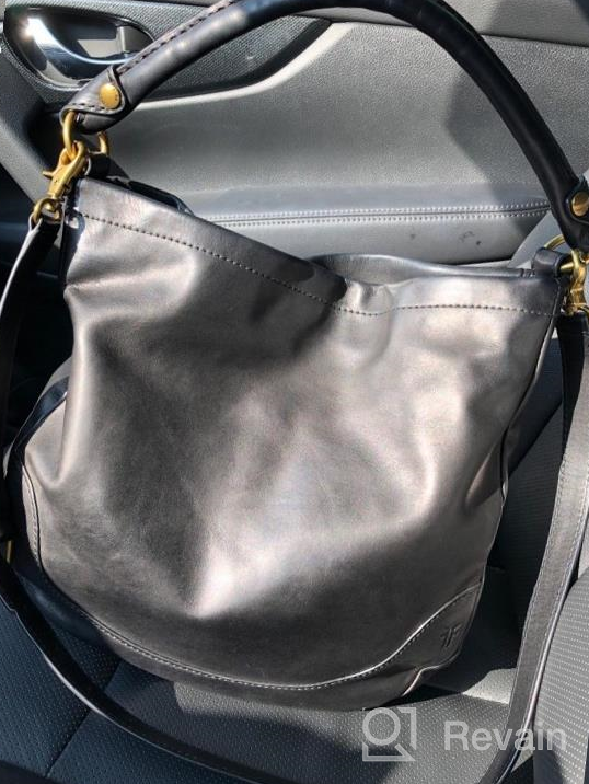 img 1 attached to Classy Yet Practical: Frye Melissa Leather Hobo - Your Perfect Everyday Companion review by Rachel Streater