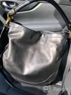 img 1 attached to Classy Yet Practical: Frye Melissa Leather Hobo - Your Perfect Everyday Companion review by Rachel Streater
