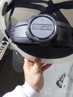 img 1 attached to Small V-Gard Helmet Suspension - MSA 10148706 Fas-Trac III Replacement With 4-Point Attachment, Cap-Style Hard Hat Accessory, Adjustable And Durable Components review by Tim Thomason