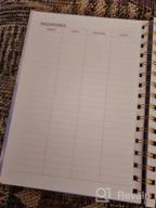 img 1 attached to CAGIE Undated Planner For Women: 12 Months, 54 Weeks, And Any Time Organization With Goal-Setting Tools And Elastic Closure - Black, 5.7" X 8.3 review by Sean Baller