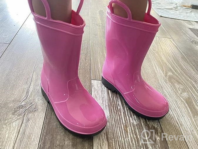 img 1 attached to 👞 Stylish and Waterproof Khombu Kids Boots: Splash Slip Boys' Shoes and Boots review by Curtis Richardson