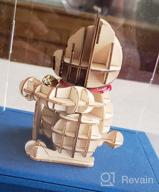 картинка 1 прикреплена к отзыву DIY Airship Model Kit - Educational 3D Wooden Assembly Puzzle Craft For Boys Girls Friends Son Adult - Best Christmas Birthday Day Gift Home Decoration от Gene Evans