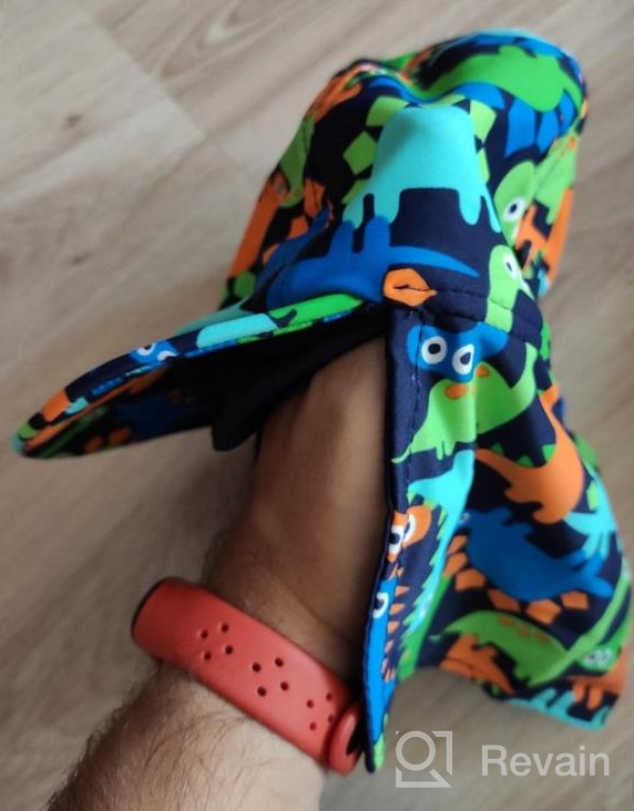 img 1 attached to 🐊 Stay Cool and Stylish with Legionnaires Protection Crocodile Pattern Seaside Boys' Accessories review by William Anacker