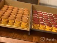 картинка 1 прикреплена к отзыву Valentine'S Day Baking Cupcake Liners: Eoonfirst Rose Gold Foil Metallic Muffin Paper Cups, 198 Pack от John Pineda
