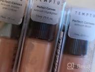 img 1 attached to TEMPTU One Airbrush Make-Up Kit For Complexion Perfection With Cordless Compressor: 11-Piece Set, Portable Air Brush Machine, 3 Shades Of Foundation, Blush, Bronzer, Instant Concealer – 6 Shades review by Donna Armstrong