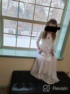 img 1 attached to Sophisticated Vintage Chiffon Flower Girl Dresses by ABAO SISTER review by Reginald Truitt