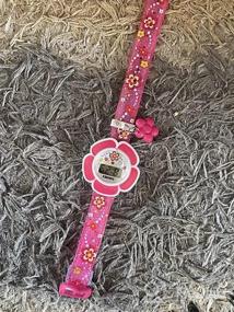 img 4 attached to Adorable Flower-Shaped Cartoon 🕰️ Digital Watch for Kids - 1144