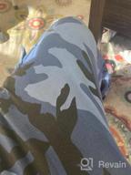 img 1 attached to Men'S Lightweight Camo Joggers Sweatpants For Hiking, Outdoor Activities & Streetwear review by Gary Revils