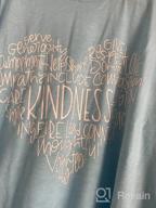 img 1 attached to Cute Heart Women'S Kindness Shirts: Spread Positivity With Inspirational Graphic Tees For Summer review by Marcus Dortch