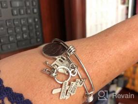 img 5 attached to Real Estate Agent Bracelet - Everything I Touch Turns to Sold | Realtor Jewelry Gifts | Thank You Gift (Touch Sold BR)