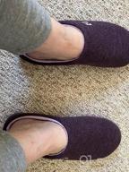 img 1 attached to Memory Foam Slippers For Women: RockDove Original Two-Tone Design review by Sara Cassidy