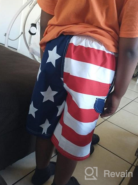 img 1 attached to Kanu Surf Patriot Trunks Medium review by Chris Hayes