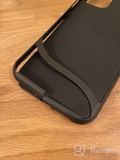 img 1 attached to Slim Protective Silicone Shockproof Case For IPhone Pro 11 Max (2019) - Blackest Black | Snugg Pulse Series review by Santiago Serrano