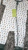 картинка 1 прикреплена к отзыву Feidoog Baby Zipper Rompers 2 Pack Cotton Short Sleeve Jumpsuit Outfits 2 Way Zipper One Piece от Brian Summers