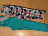 img 1 attached to Girls' Cropped Capri Leggings by Spotted Zebra review by Jayt Shields